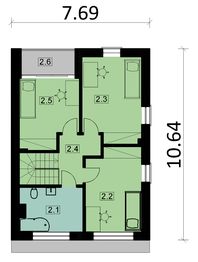 Piętro 1 projektu - KA12S