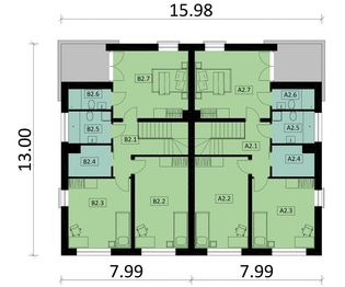 Piętro 1 projektu - KA31