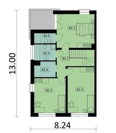 Piętro 1 projektu - KA31 S