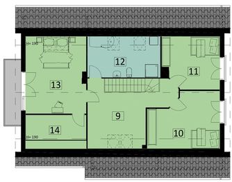 Poddasze projektu - KA42 SZ
