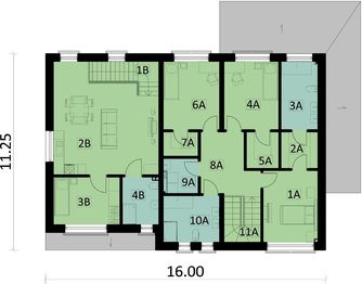 Piętro 1 projektu - KA45