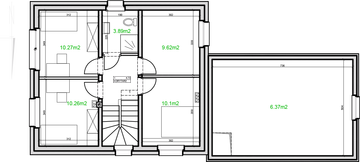 Poddasze projektu - eko Typowy 33