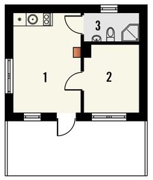 Parter projektu - Domek 1