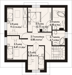 Poddasze projektu - Brzezina nowa