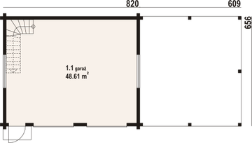 Parter projektu - Garaż GD 4w