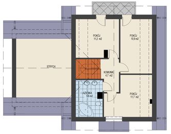 Poddasze projektu - Lili II