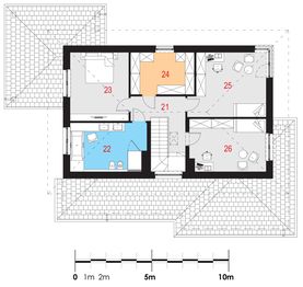 Piętro 1 projektu - Idealis II PG2