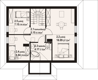 Poddasze projektu - Zawoja dw 39