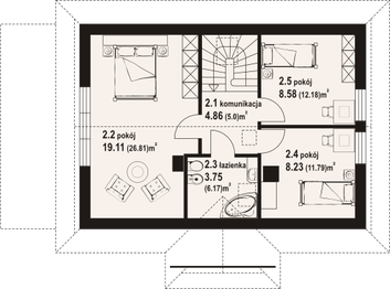 Poddasze projektu - Zawoja mk 31