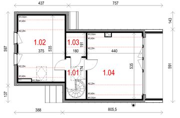 Poddasze projektu - House S.2 – drewno HBE