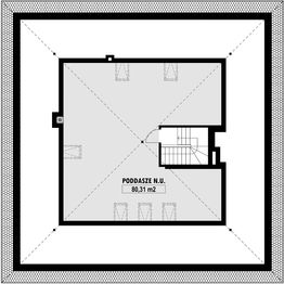 Poddasze projektu - E-179