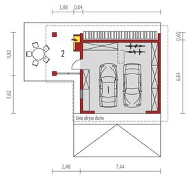 Parter projektu - Garaż G25 w. III