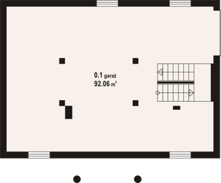 Piwnica projektu - Bukowina 39 dw
