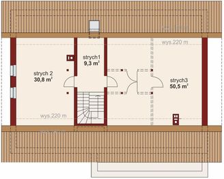 Poddasze projektu - Domena 114 A