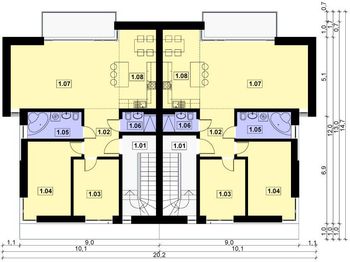 Piętro 1 projektu - DEV-V9