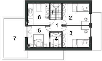 Poddasze projektu - Uroczy D44