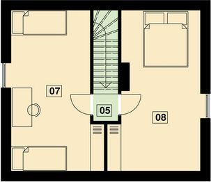 Piętro 1 projektu - PS-OO-40-20