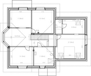 Poddasze projektu - eko Typowy 36