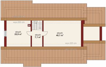 Poddasze projektu - Domena 103 A-T