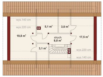 Poddasze projektu - Domena 120