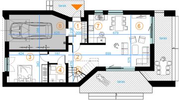 Parter projektu - Z wnęką 04A