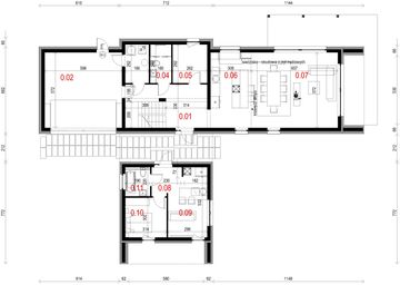 Parter projektu - House x10.1 – murowany