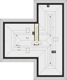 Poddasze projektu - Petra