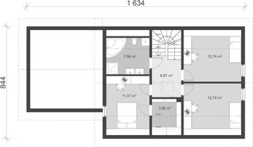 Poddasze projektu - uA74