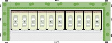 Parter projektu - G343 budynek gospodarczy