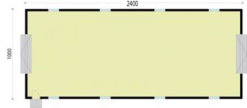 Parter projektu - G228C budynek gospodarczy