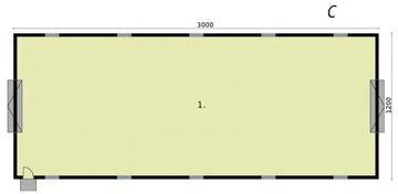 Parter projektu - G229C budynek gospodarczy