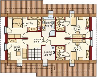 Poddasze projektu - Domena 203 B