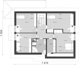 Poddasze projektu - uA33