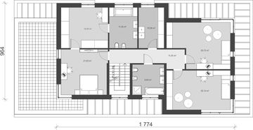 Piętro 1 projektu - uA82