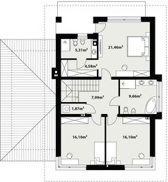 Piętro 1 projektu - Enes