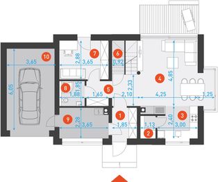 Parter projektu - Przytulny 2A