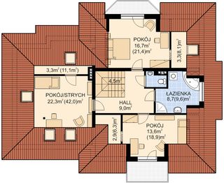 Poddasze projektu - APS 160+2G