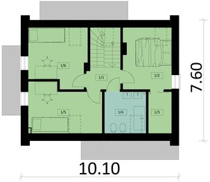 Poddasze projektu - KA74