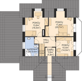 Poddasze projektu - APS 222