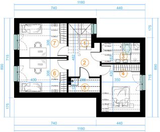 Poddasze projektu - Optymalny 01