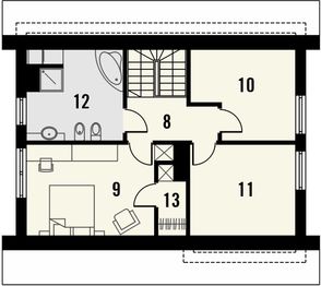 Poddasze projektu - Borowik