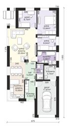 Parter projektu - Dom przy Pastelowej 15 D bis