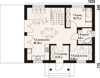 Parter projektu - Paczków 55m