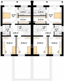 Piętro 1 projektu - Larus 4