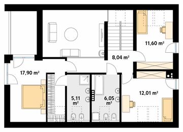 Poddasze projektu - Słoneczny 2