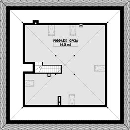 Poddasze projektu - E-238