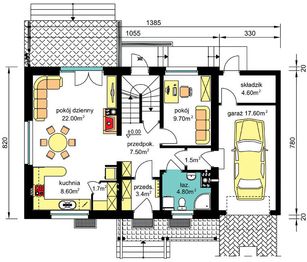 Parter projektu - BW-49 wariant 9 podpiwniczony