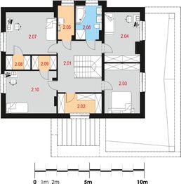 Piętro 1 projektu - Curiosus I G2