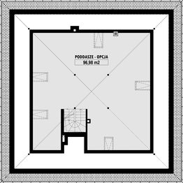 Poddasze projektu - E-240