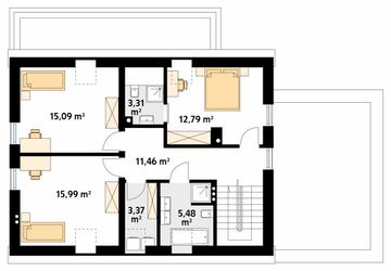 Poddasze projektu - Denar